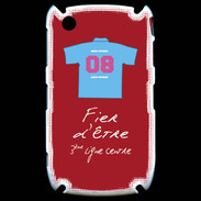 Coque Blackberry 8520 Troisième ligne centre Bonus offensif-défensif Rouge 2