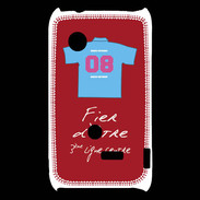 Coque Sony Xperia Typo Troisième ligne centre Bonus offensif-défensif Rouge 2