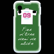 Coque Samsung ACE S5830 Demi de mêlée Bonus offensif-défensif Vert