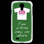 Coque Samsung Galaxy S4 Demi de mêlée Bonus offensif-défensif Vert