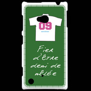 Coque Nokia Lumia 720 Demi de mêlée Bonus offensif-défensif Vert