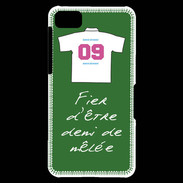 Coque Blackberry Z10 Demi de mêlée Bonus offensif-défensif Vert