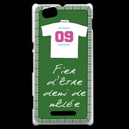 Coque Sony Xperia M Demi de mêlée Bonus offensif-défensif Vert