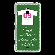 Coque Nokia Lumia 1320 Demi de mêlée Bonus offensif-défensif Vert