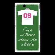 Coque Sony Xpéria Z Ultra Demi de mêlée Bonus offensif-défensif Vert