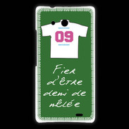 Coque Huawei Ascend Mate Demi de mêlée Bonus offensif-défensif Vert
