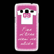 Coque Samsung Galaxy Express2 Demi de mêlée Bonus offensif-défensif Rose