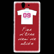 Coque Sony Xperia Z Demi de mêlée Bonus offensif-défensif Rouge