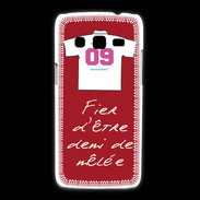 Coque Samsung Galaxy Express2 Demi de mêlée Bonus offensif-défensif Rouge