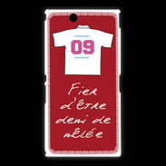 Coque Sony Xpéria Z Ultra Demi de mêlée Bonus offensif-défensif Rouge