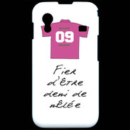 Coque Samsung ACE S5830 Demi de mêlée Bonus offensif-défensif Blanc