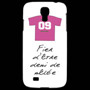 Coque Samsung Galaxy S4 Demi de mêlée Bonus offensif-défensif Blanc