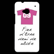 Coque HTC One Demi de mêlée Bonus offensif-défensif Blanc