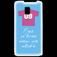 Coque LG P990 Demi de mêlée Bonus offensif-défensif Bleu