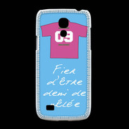 Coque Samsung Galaxy S4mini Demi de mêlée Bonus offensif-défensif Bleu