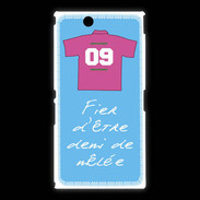 Coque Sony Xpéria Z Ultra Demi de mêlée Bonus offensif-défensif Bleu
