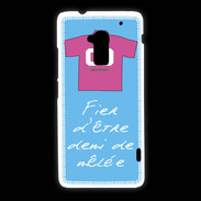 Coque HTC One Max Demi de mêlée Bonus offensif-défensif Bleu