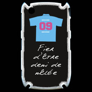 Coque Blackberry 8520 Demi de mêlée Bonus offensif-défensif Noir 2