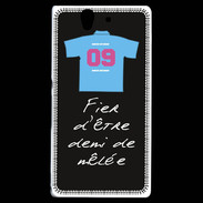 Coque Sony Xperia Z Demi de mêlée Bonus offensif-défensif Noir 2