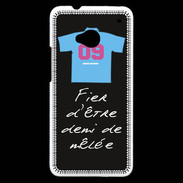 Coque HTC One Demi de mêlée Bonus offensif-défensif Noir 2