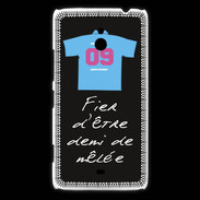 Coque Nokia Lumia 1320 Demi de mêlée Bonus offensif-défensif Noir 2
