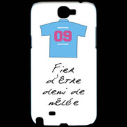 Coque Samsung Galaxy Note 2 Demi de mêlée Bonus offensif-défensif Blanc 2