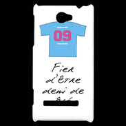 Coque HTC Windows Phone 8S Demi de mêlée Bonus offensif-défensif Blanc 2