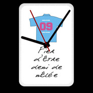 Grande pendule murale Demi de mêlée Bonus offensif-défensif Blanc 2