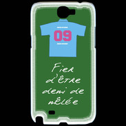 Coque Samsung Galaxy Note 2 Demi de mêlée Bonus offensif-défensif Vert 2