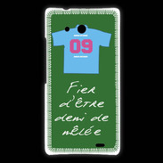Coque Huawei Ascend Mate Demi de mêlée Bonus offensif-défensif Vert 2