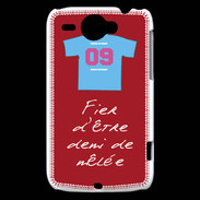 Coque HTC Wildfire G8 Demi de mêlée Bonus offensif-défensif Rouge 2