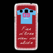 Coque Samsung Galaxy Express2 Demi de mêlée Bonus offensif-défensif Rouge 2