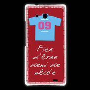 Coque Huawei Ascend Mate Demi de mêlée Bonus offensif-défensif Rouge 2