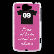 Coque HTC Wildfire G8 Demi de mêlée Bonus offensif-défensif Rose 2