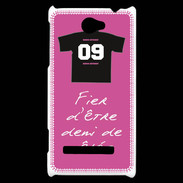 Coque HTC Windows Phone 8S Demi de mêlée Bonus offensif-défensif Rose 2