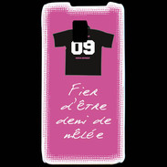 Coque LG P990 Demi de mêlée Bonus offensif-défensif Rose 2