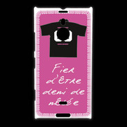 Coque Nokia Lumia 1520 Demi de mêlée Bonus offensif-défensif Rose 2