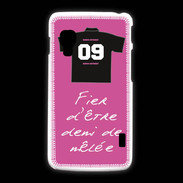 Coque LG L5 2 Demi de mêlée Bonus offensif-défensif Rose 2