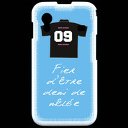 Coque Samsung ACE S5830 Demi de mêlée Bonus offensif-défensif Bleu 2