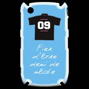 Coque Blackberry 8520 Demi de mêlée Bonus offensif-défensif Bleu 2