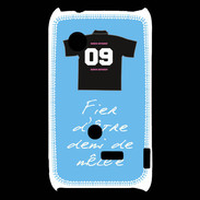 Coque Sony Xperia Typo Demi de mêlée Bonus offensif-défensif Bleu 2