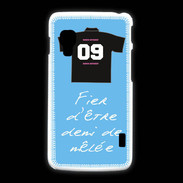 Coque LG L5 2 Demi de mêlée Bonus offensif-défensif Bleu 2