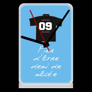 Pendule de bureau Demi de mêlée Bonus offensif-défensif Bleu 2