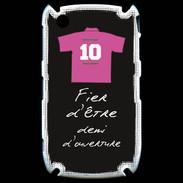 Coque Blackberry 8520 Demi d'ouverture Bonus offensif-défensif Noir