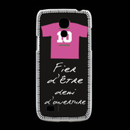 Coque Samsung Galaxy S4mini Demi d'ouverture Bonus offensif-défensif Noir