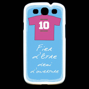 Coque Samsung Galaxy S3 Demi d'ouverture Bonus offensif-défensif Bleu