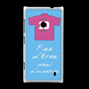 Coque Nokia Lumia 520 Demi d'ouverture Bonus offensif-défensif Bleu