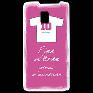 Coque LG P990 Demi d'ouverture Bonus offensif-défensif Rose