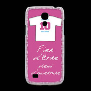 Coque Samsung Galaxy S4mini Demi d'ouverture Bonus offensif-défensif Rose