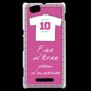 Coque Sony Xperia M Demi d'ouverture Bonus offensif-défensif Rose
